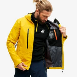 Whisper Jacket Men Lemon Curry -UK Clothing Shop 93a631ac ec76 4cd0 af8e 3f29db7f0151