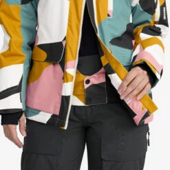 Halo 2L Insulated Ski Jacket Women Anthracite/Golden Yellow -UK Clothing Shop 951539ea 10f6 4651 b5b9 d1ac6d0acba5