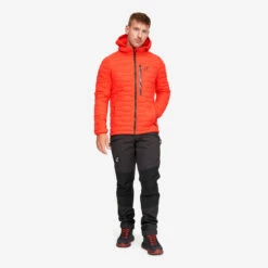 Flex Down Jacket Men Mandarin Red -UK Clothing Shop 969afbe4 1d93 4446 9ad9 101c39aabfc8