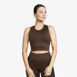 Descent Seamless Top Women Chocolate Chip
