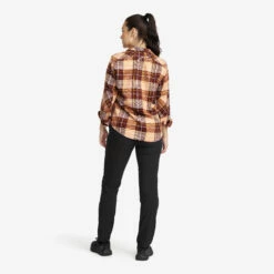 Flannel Shirt Women Toasted Nut -UK Clothing Shop a1152f99 e1fb 4768 acee 8741fd5c7a28