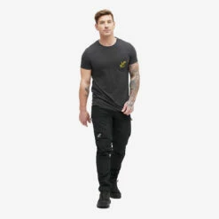 Fat Graphic Tee Men Obsidian/Lemon Curry -UK Clothing Shop acded657 ab14 43ab 85c6 2810ca726f4d