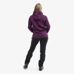 Hybrid Jacket 2.0 Women Dark Purple Rain -UK Clothing Shop b25600eb 3e21 4ad5 bbd9 298a942b60d4