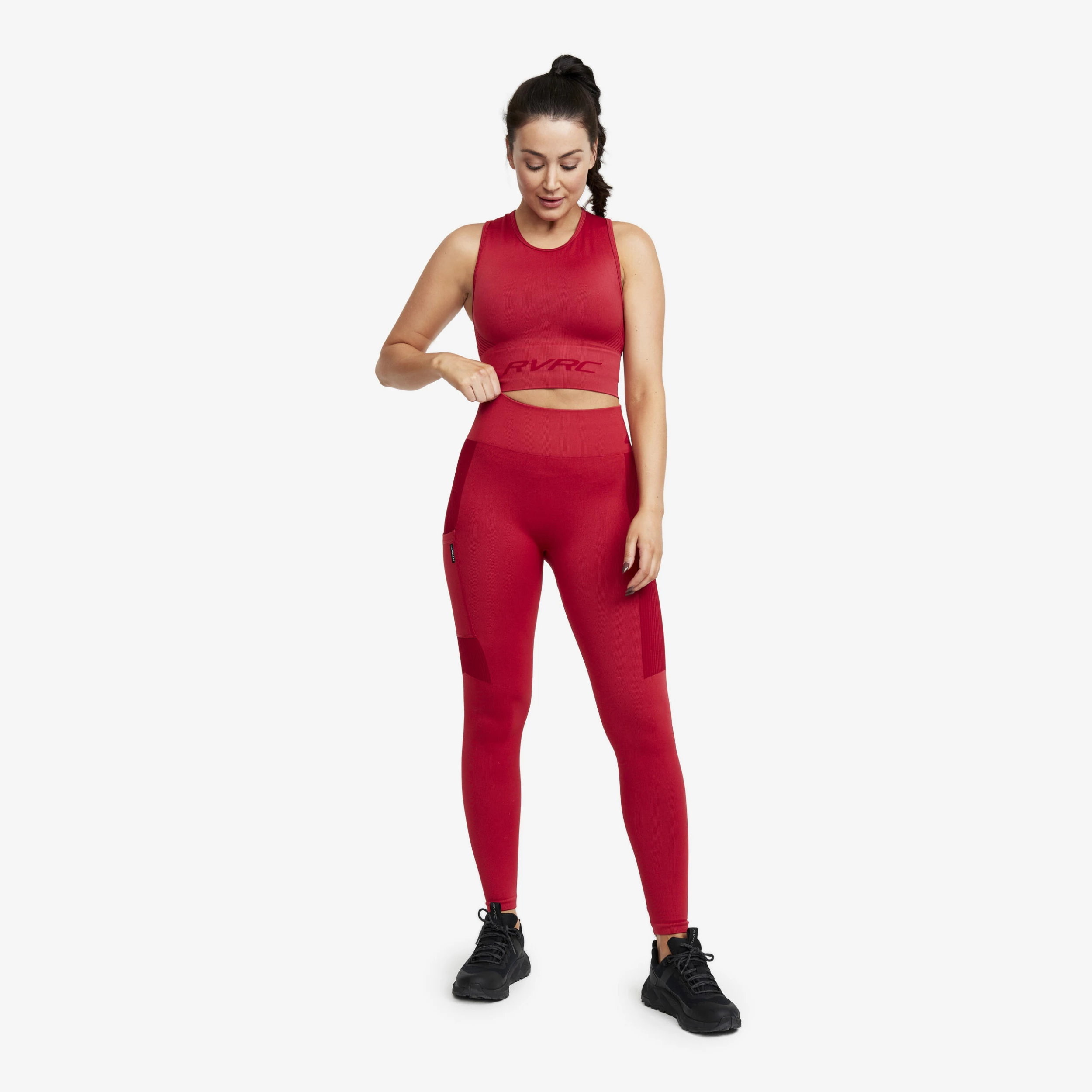 Descent Seamless Leggings Women Holly Berry 4 Descent Seamless Leggings Women Holly Berry - Image 2
