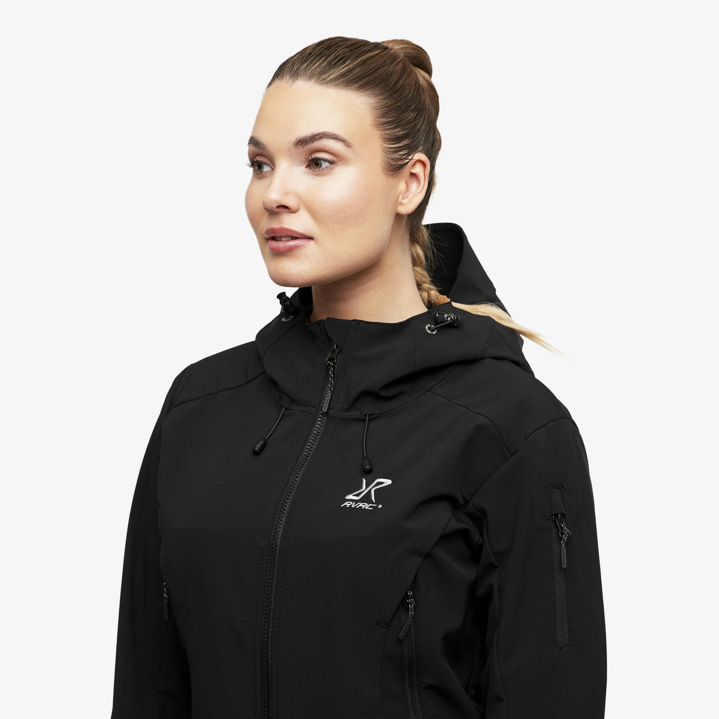 Reckon Softshell Jacket Women Black 6 Reckon Softshell Jacket Women Black - Image 4