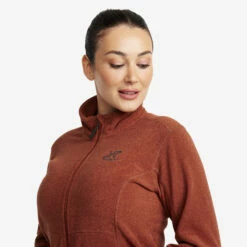 Essential Full-zip Fleece Women Smoked Paprika -UK Clothing Shop b44df345 d901 4d9a 84ed 622ca68b45b0