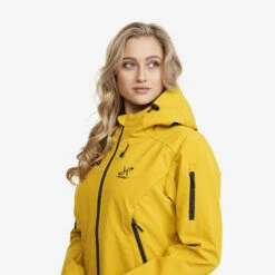 Reckon Softshell Jacket Women Lemon Curry -UK Clothing Shop b543103e 80ae 4ddd a288 4ff7e6bec531