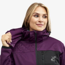 Hybrid Jacket 2.0 Women Dark Purple Rain -UK Clothing Shop b6fd41ba 17af 4010 a1f4 48258efecacc