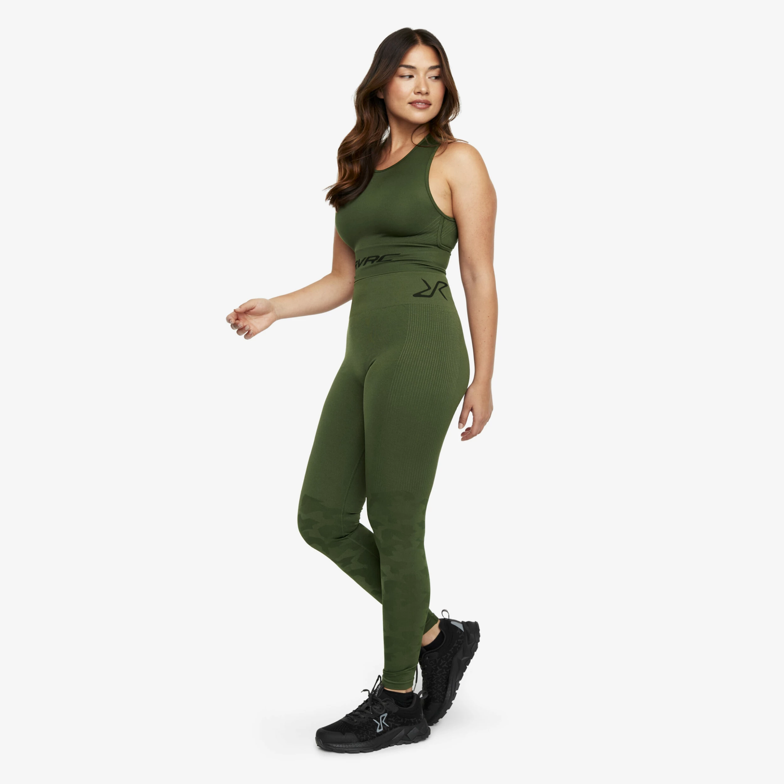 Descent Seamless Leggings Women Green 4 Descent Seamless Leggings Women Green - Image 2