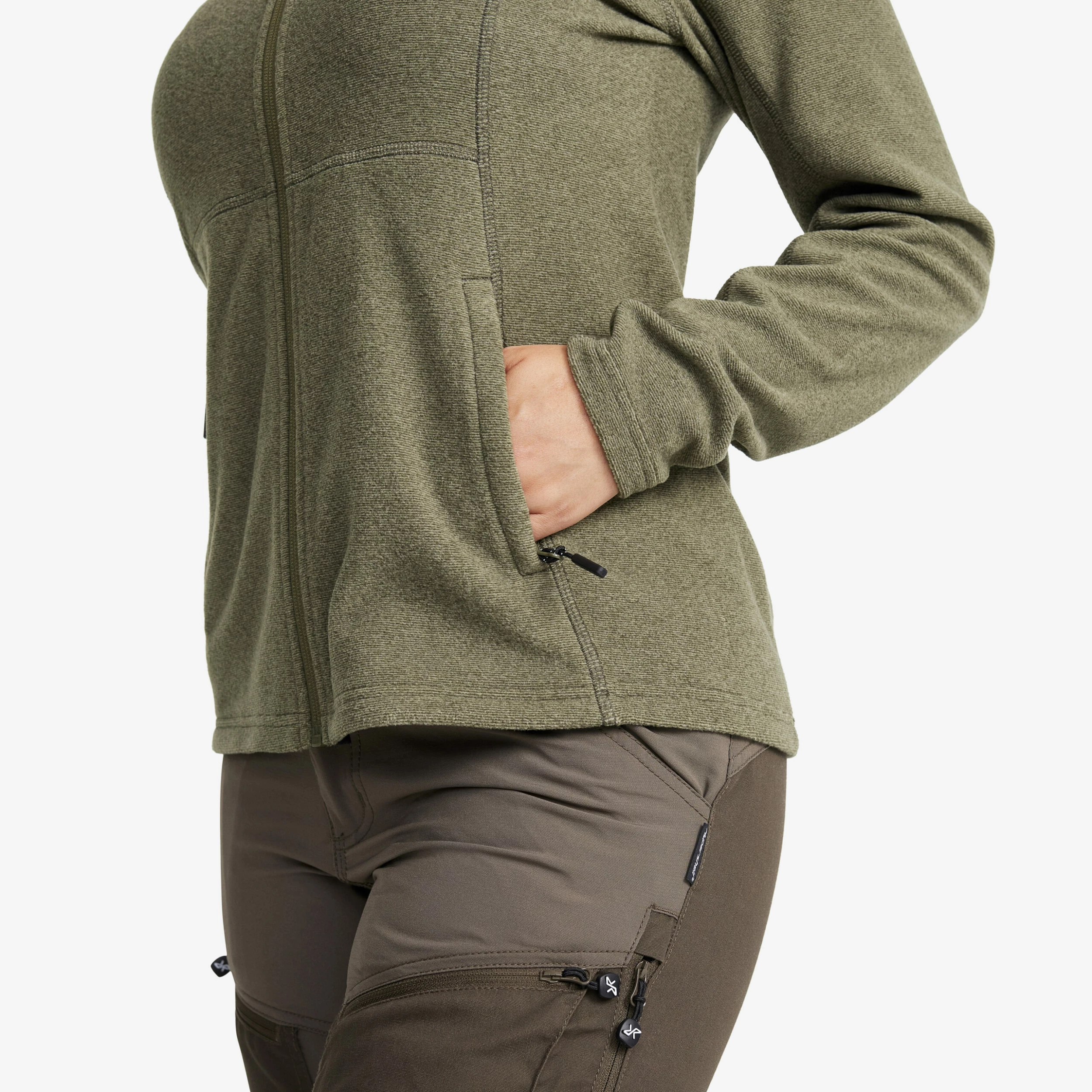 Essential Full-zip Fleece Women Grape Leaf 7 Essential Full-zip Fleece Women Grape Leaf - Image 5