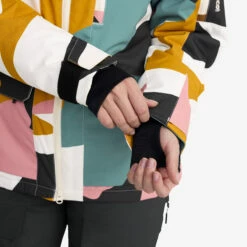 Halo 2L Insulated Ski Jacket Women Anthracite/Golden Yellow -UK Clothing Shop be16d00d f26f 40c6 aac9 a1ab93ef8b82