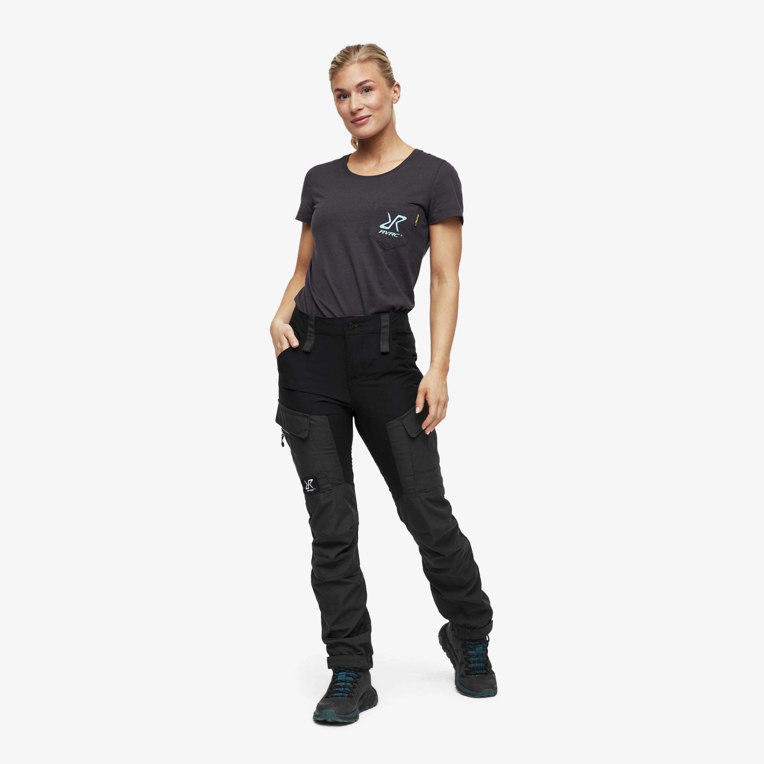 RVRC GP Short Trousers Women Jetblack 4 RVRC GP Short Trousers Women Jetblack - Image 2