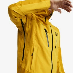 Silence Proshell Jacket Men Lemon Curry -UK Clothing Shop c1adc7bb eb8f 4f38 88f7 4b11bda6755e