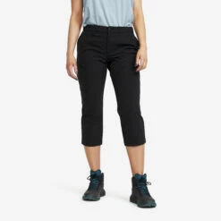 Loyal 3/4 Stretch Trousers Women Black
