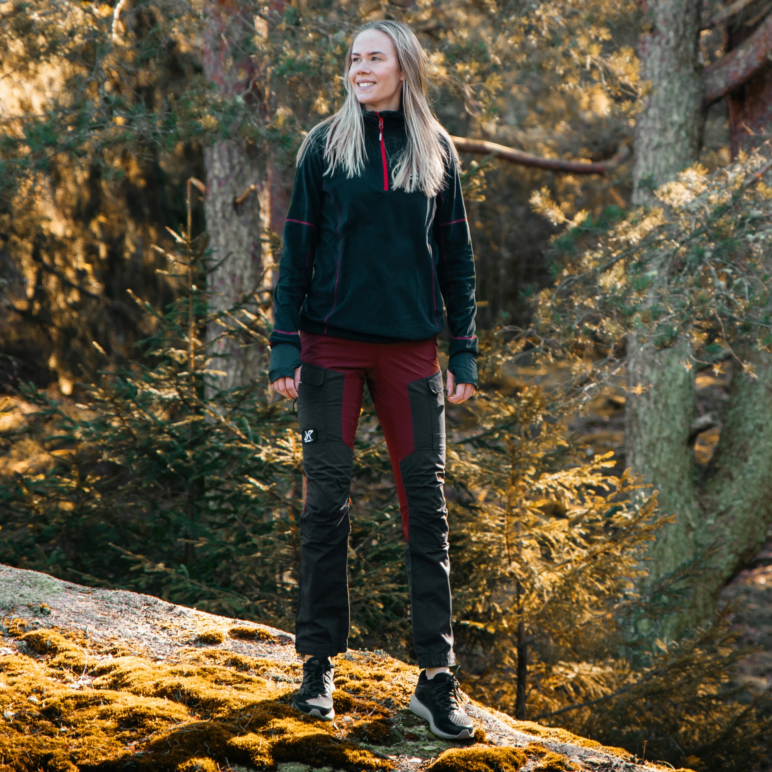 RVRC GP Trousers Women Bison Red 4 RVRC GP Trousers Women Bison Red - Image 2