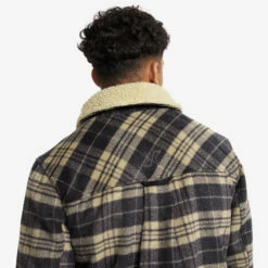 Lumber Jacket Men Anthracite/Coriander -UK Clothing Shop cd3697fb 1e31 46a3 9e3d 3658282ce121