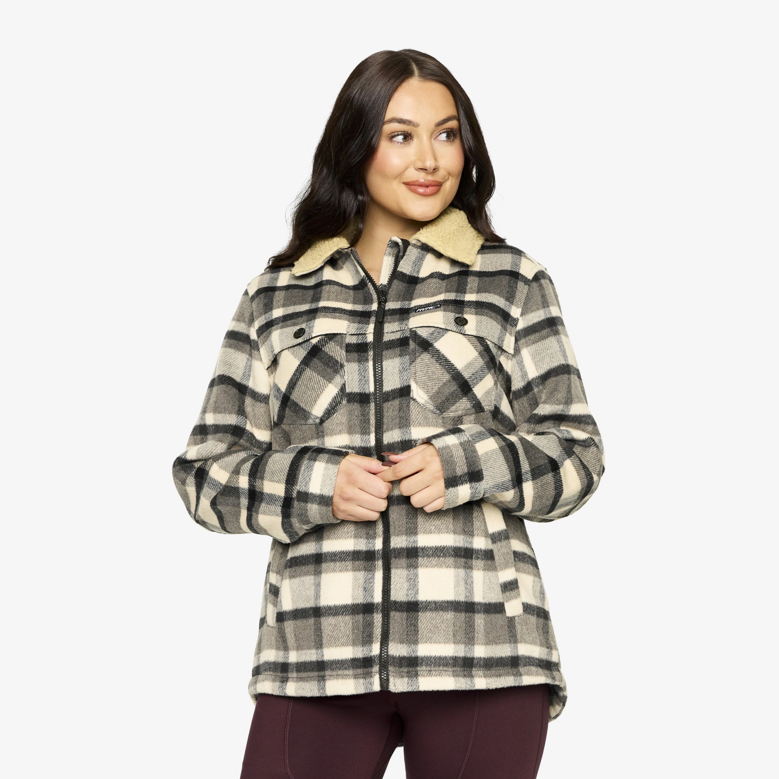 Lumber Jacket Women Tofu/Anthracite 3 Lumber Jacket Women Tofu/Anthracite