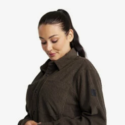 Cord Shirt Women Mud -UK Clothing Shop d01946f2 ce2c 45a1 a433 3bbadd845f1d