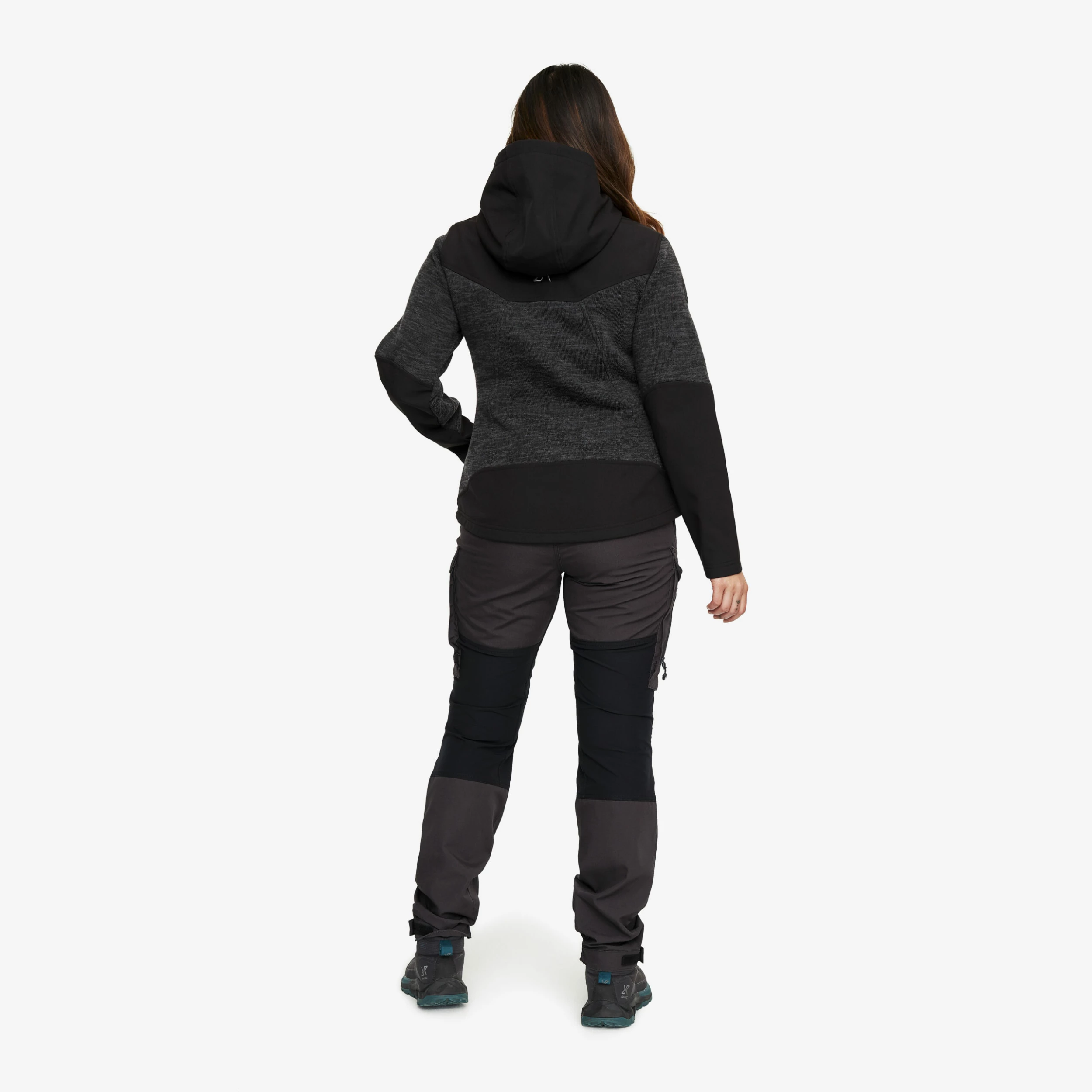 Wander Pro Wool Hoodie Women Anthracite 5 Wander Pro Wool Hoodie Women Anthracite - Image 3