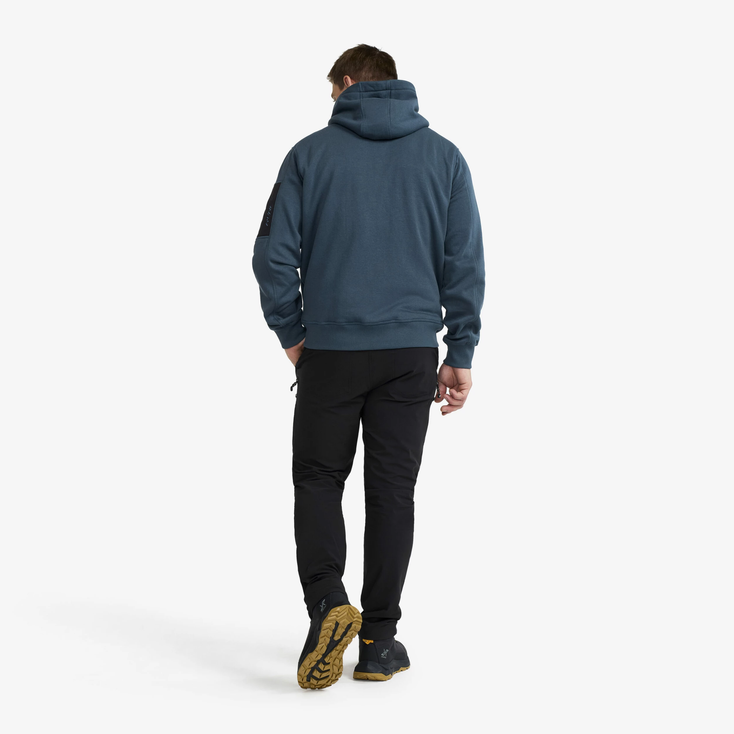 Pile Lined Hoodie Men Moonlit Ocean 5 Pile Lined Hoodie Men Moonlit Ocean - Image 3