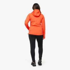 Illusion Hoodie Women Mandarin Red -UK Clothing Shop da0870a5 76ea 43f5 a8df deb87f88182b