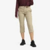 Loyal 3/4 Stretch Trousers Women Khaki -UK Clothing Shop dac2b31f 1402 4369 94dc 4011e0238e47