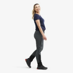 Silence T-zip Trousers Women Iron Grey/Rose -UK Clothing Shop dcac97d4 251a 4404 b1f4 5043ebd7b436