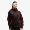 Tornado Hoodie Women Burgundy