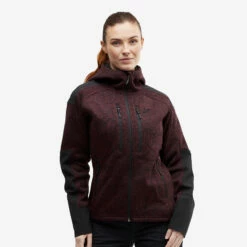 Tornado Hoodie Women Burgundy