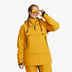 Halo 2L Insulated Ski Anorak Women Golden Yellow -UK Clothing Shop e538ab4b acc2 41a2 9e0a b11a28911f42
