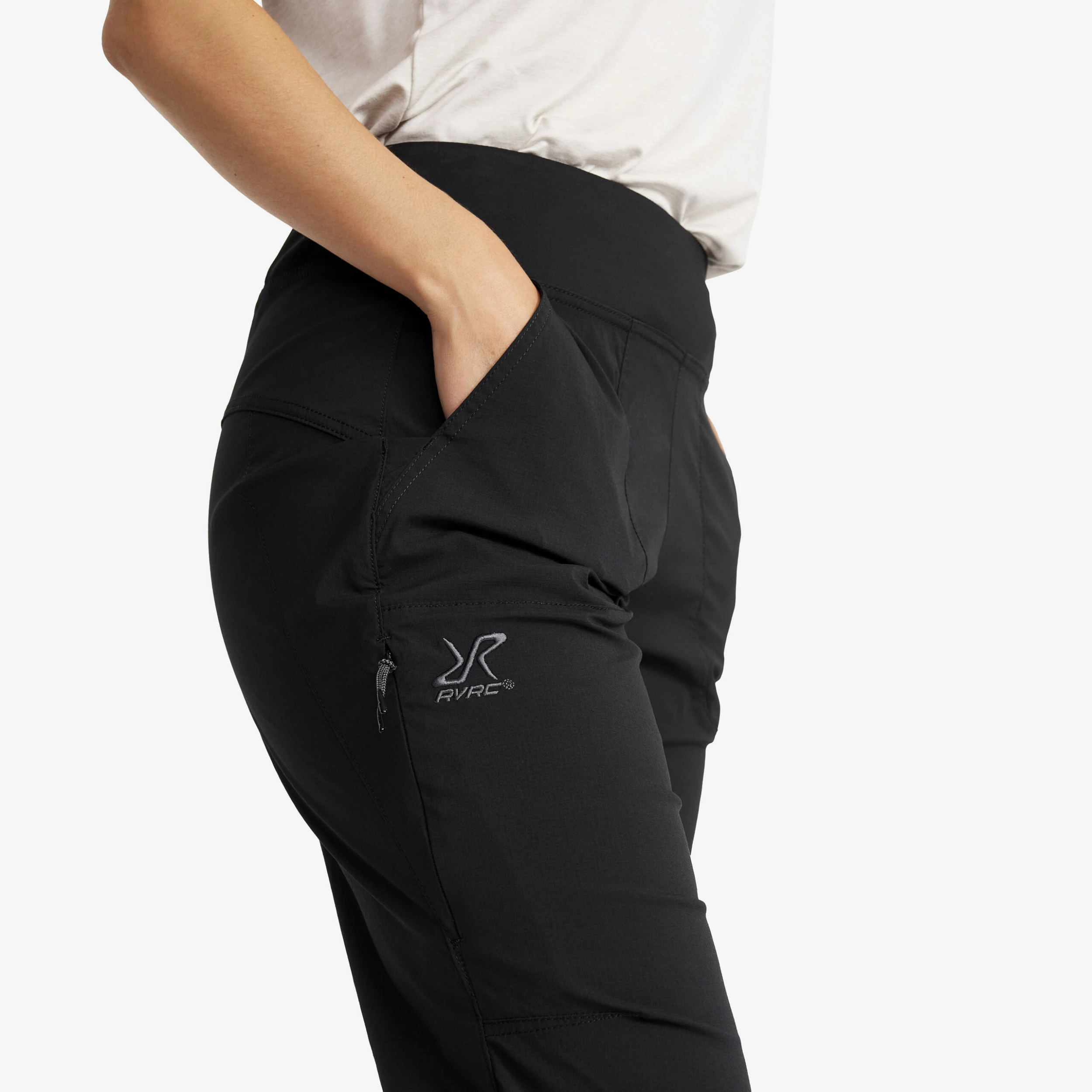 Breezy Outdoor Trousers Women Black 6 Breezy Outdoor Trousers Women Black - Image 4
