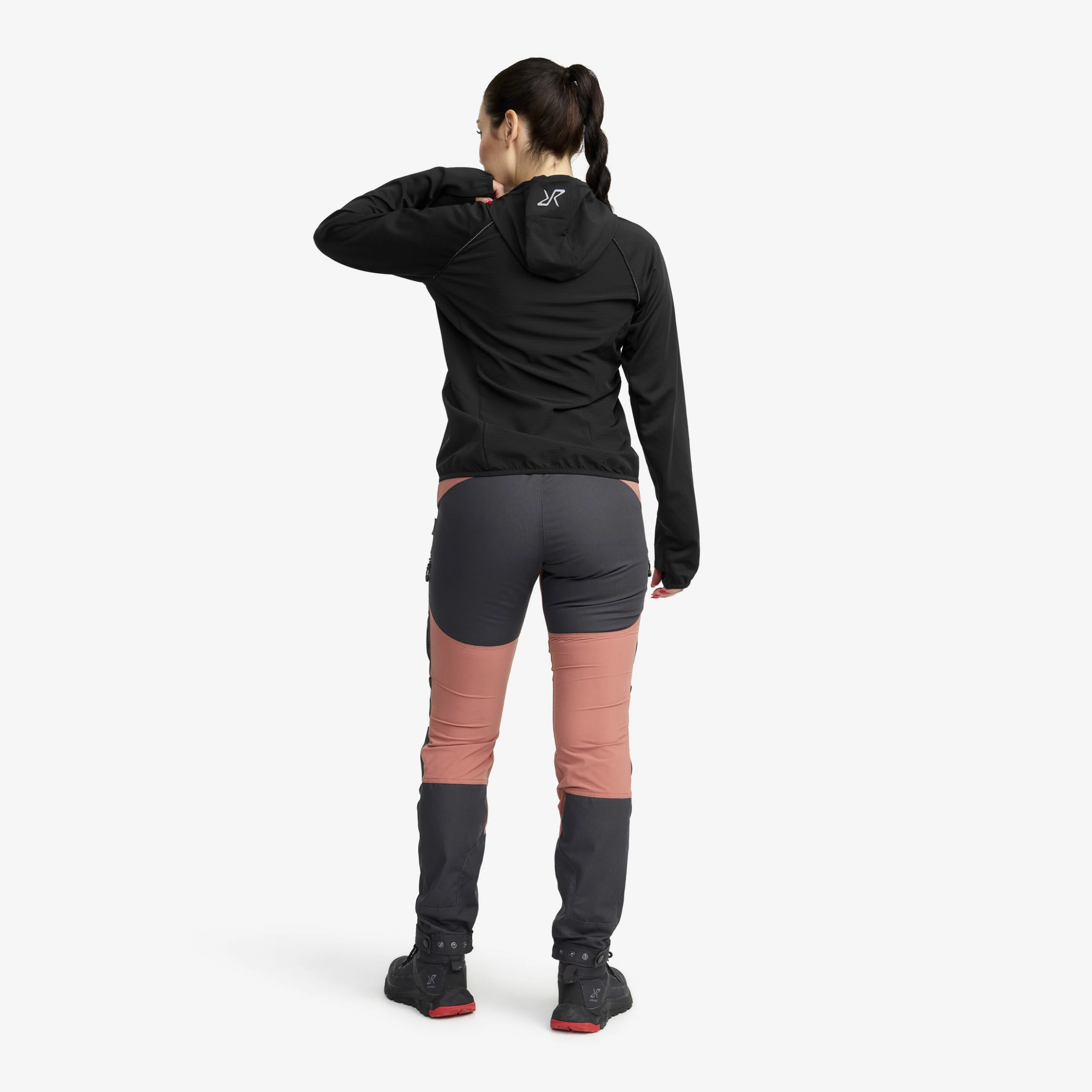 Pace Hooded Wind Jacket Women Black 5 Pace Hooded Wind Jacket Women Black - Image 3