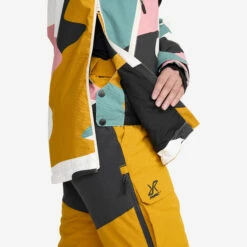 Halo 2L Insulated Ski Anorak Women Anthracite/Golden Yellow -UK Clothing Shop ec40d59e b20b 4d25 bb1e a71ecdfc9543