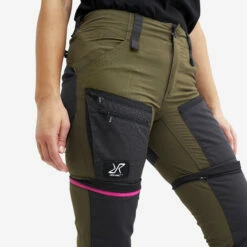 RVRC GP Pro Zip-off Trousers Women Dark Olive -UK Clothing Shop f5d3931e f49a 4bc9 8a1c 9f6be0773086