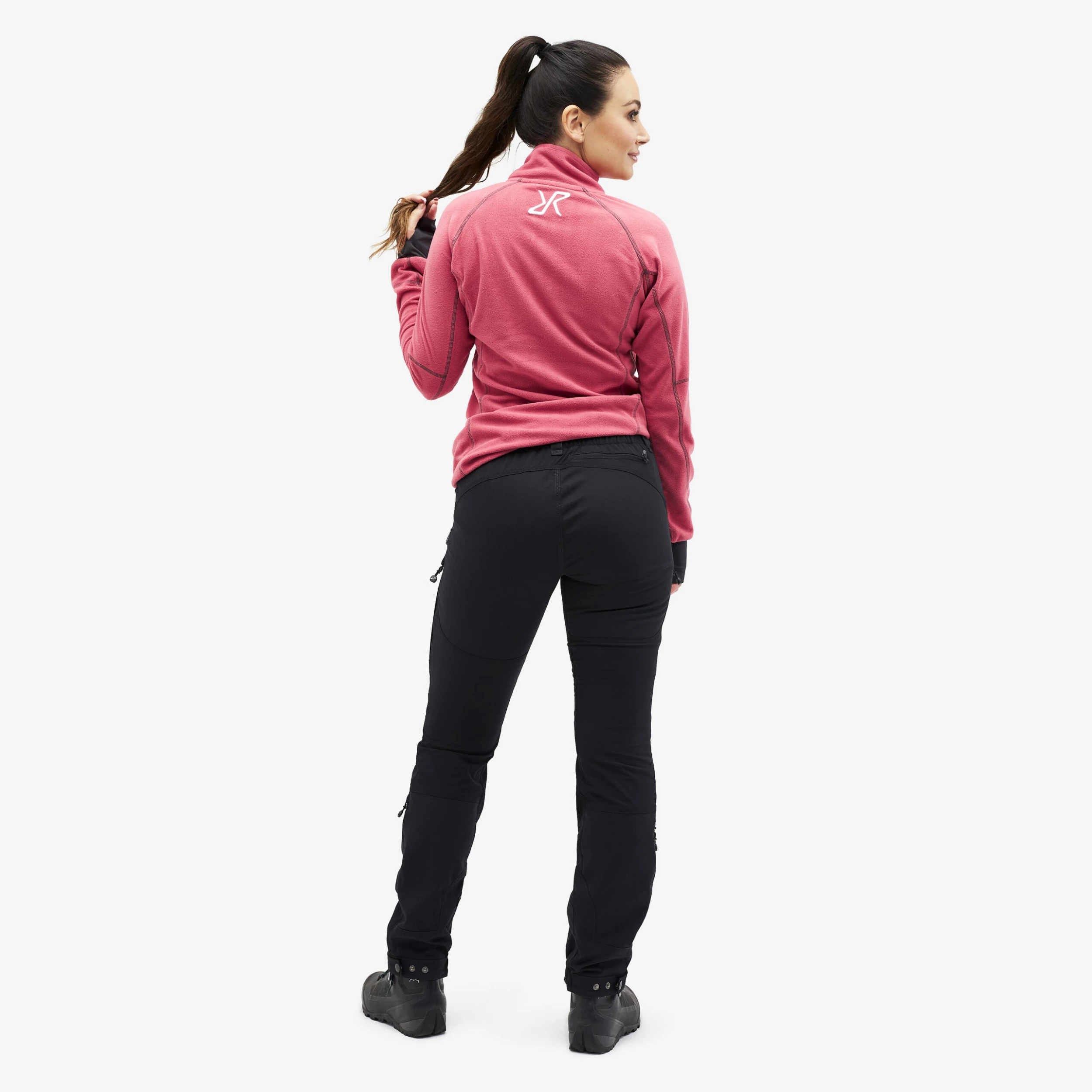 Trekker Fleece Women Holly Berry 5 Trekker Fleece Women Holly Berry - Image 3