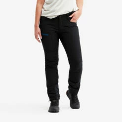 Trail Pants Women Black/Diesel Blue